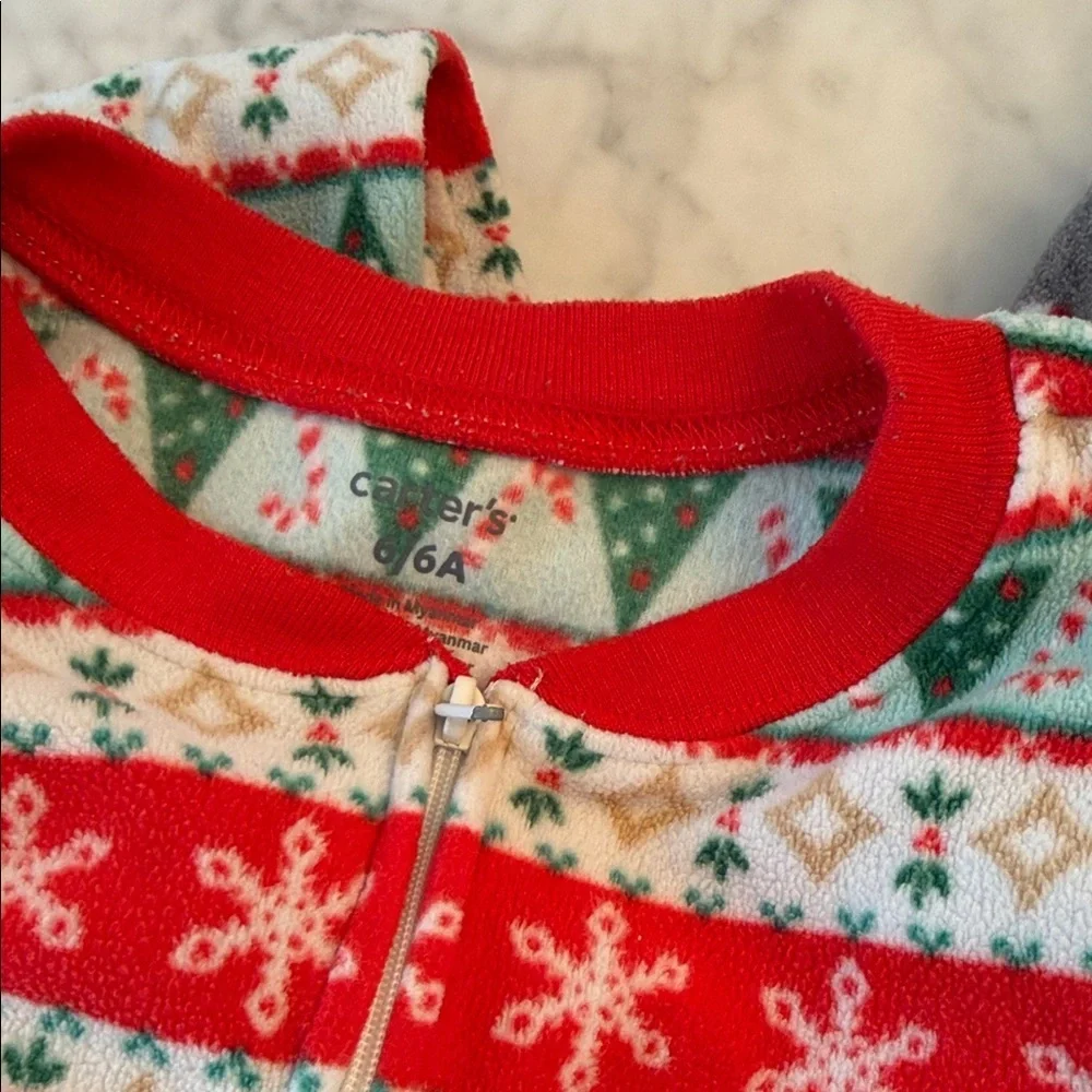 Carter's Festive Holiday Pajama Bundle 6Y